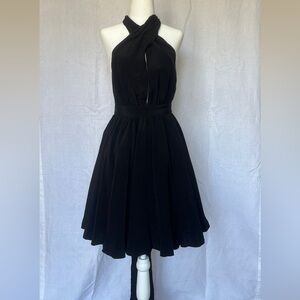 Black cocktail dress